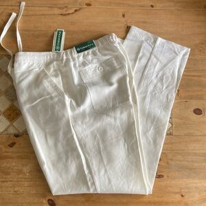 Cubavera. White Linen Pants. Sz. LG